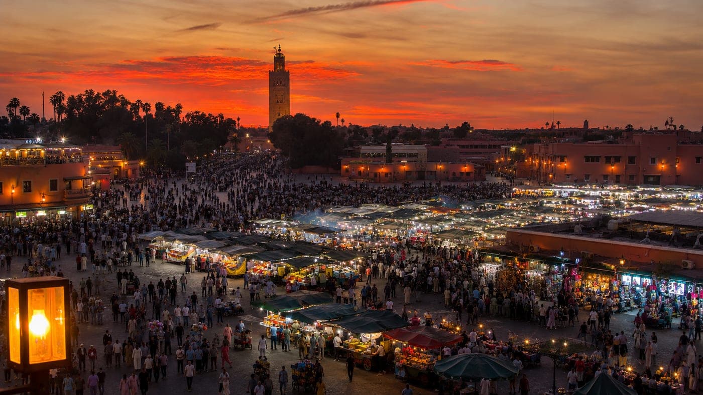 Día 1 del tour Marrakech al desierto de Merzouga: Aeropuerto de Marrakech – Marrakech